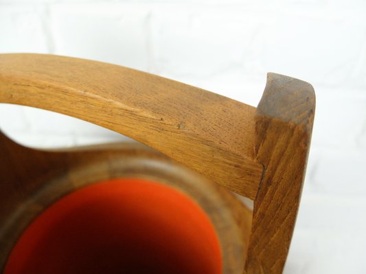 Danish Teak Ice Buckets by Jens Harald Quistgaard for Dansk Designs, 1960s, Set of 4-ZM-1080256