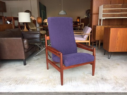 Danish Teak Lounge Chair, 1950s-WSA-831242