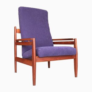 Danish Teak Lounge Chair, 1950s-WSA-831242