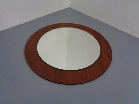 Danish Teak Mirror, 1960s-RDW-1408571