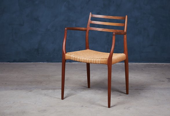 Danish Teak Model 62 Armchair by Niels Otto Møller, 1960s-ZGQ-954488