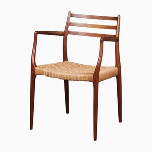 Danish Teak Model 62 Armchair by Niels Otto Møller, 1960s-ZGQ-954488