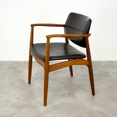 Danish Teak Model 67 Captains Chair attributed to Erik Buch for Orum Møbelfabrik, 1960s-VAB-1377488