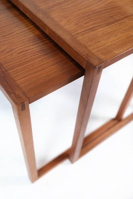 Danish Teak Nesting Tables, 1960s, Set of 2-UY-1000671