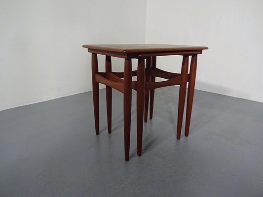 Danish Teak Nesting Tables, 1960s, Set of 2-RDW-609247