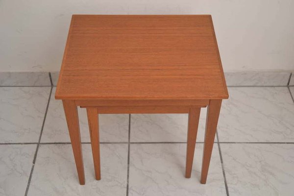 Danish Teak Nesting Tables, 1960s, Set of 2-SPD-833819