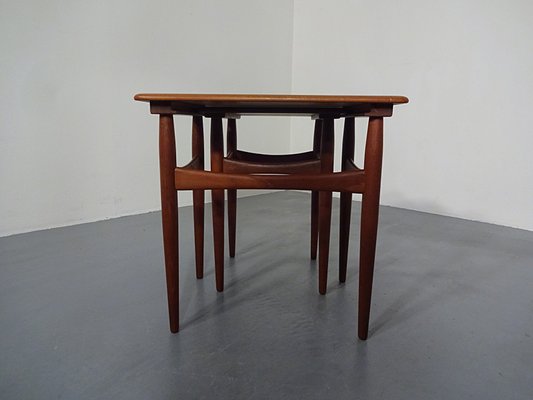 Danish Teak Nesting Tables, 1960s, Set of 2-RDW-609247