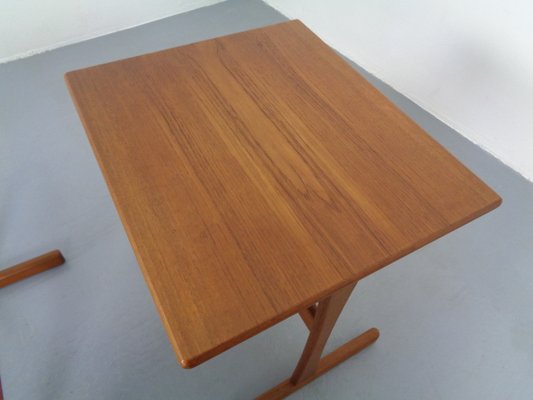 Danish Teak Nesting Tables, 1960s, Set of 3-RDW-833730