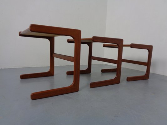 Danish Teak Nesting Tables by Salin Nyborg, 1960s, Set of 3-RDW-2033263