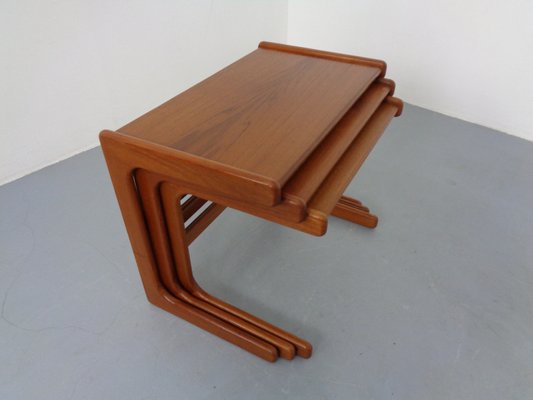 Danish Teak Nesting Tables by Salin Nyborg, 1960s, Set of 3-RDW-2033263