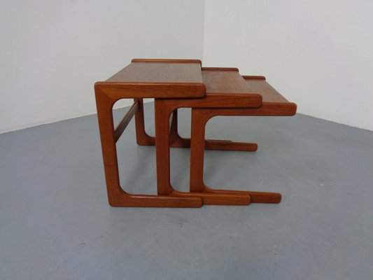 Danish Teak Nesting Tables by Salin Nyborg, 1960s, Set of 3-RDW-2033263