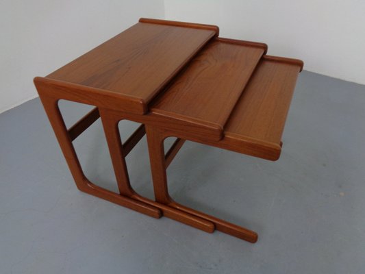 Danish Teak Nesting Tables by Salin Nyborg, 1960s, Set of 3-RDW-2033263