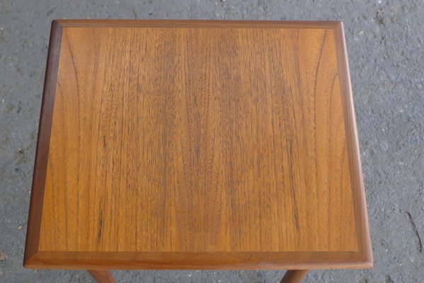 Danish Teak Nesting Tables from Fabian, 1960s, Set of 3-VRE-619953