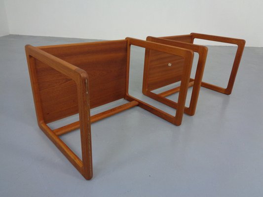 Danish Teak Nesting Tables from Korup Stolefabrik, 1960s, Set of 2-RDW-1369179