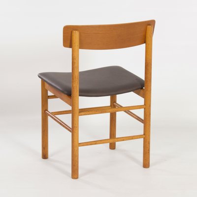 Danish Teak & New Brow Leather Chair from Farstrup, 1960s-ZT-1146074