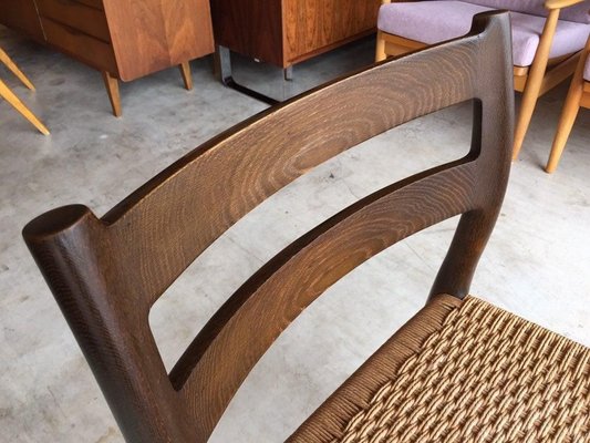 Danish Teak Oak Chair by by Niels O. Møller-WSA-831319