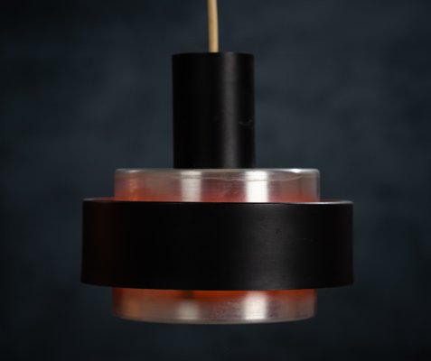 Danish Teak Pendant Lamp from Fog & Mørup, 1960s-ZGQ-1081794