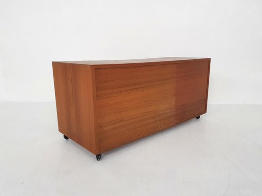 Danish Teak Record Player or Audio Cabinet, Denmark, 1960s-ZO-961599