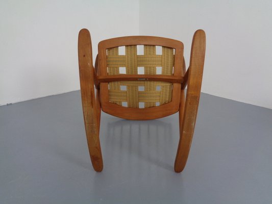 Danish Teak Rocking Chair by Frank Reenskaug for Bramin, 1960s-RDW-963975