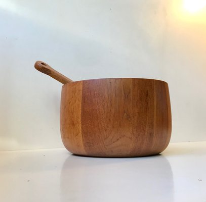 Danish Teak Salad Bowl and Servers Set by Richard Nissen for Nissen, 1960s, Set of 3-LCR-676030