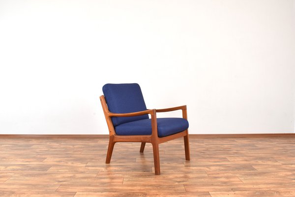 Danish Teak Senator Lounge Chair by Ole Wanscher for Cado, 1960s-LOT-2010497