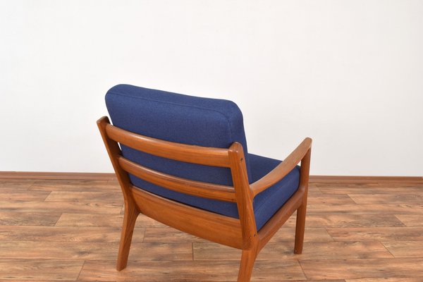 Danish Teak Senator Lounge Chair by Ole Wanscher for Cado, 1960s-LOT-2010497