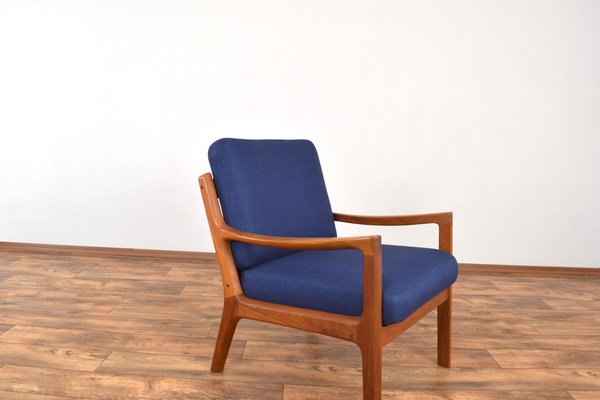 Danish Teak Senator Lounge Chair by Ole Wanscher for Cado, 1960s-LOT-2010497