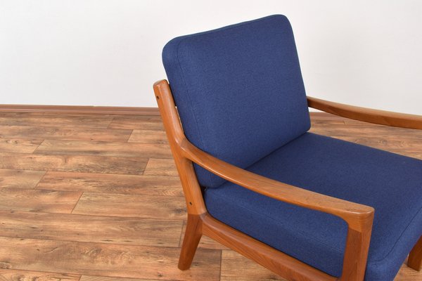 Danish Teak Senator Lounge Chair by Ole Wanscher for Cado, 1960s-LOT-2010497