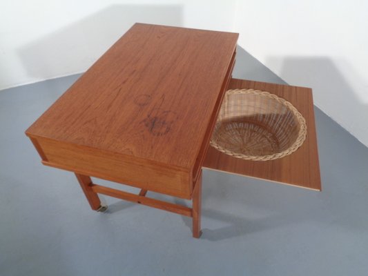 Danish Teak Serving Cart, 1960s-RDW-692794