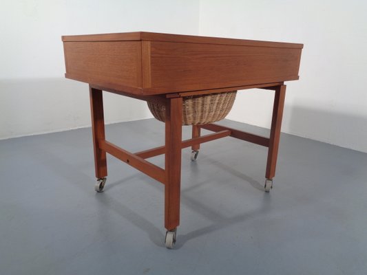 Danish Teak Serving Cart, 1960s-RDW-692794