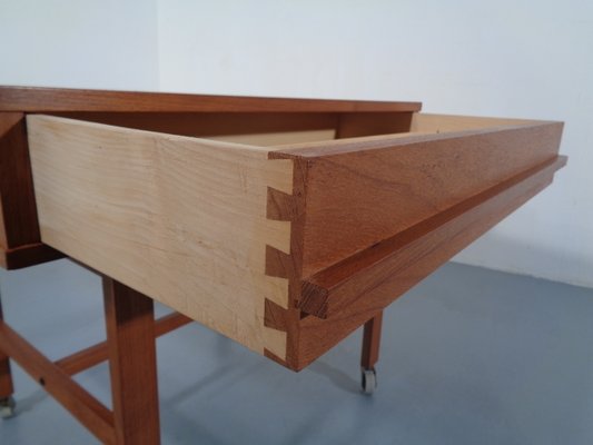 Danish Teak Serving Cart, 1960s-RDW-692794