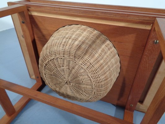 Danish Teak Serving Cart, 1960s-RDW-692794