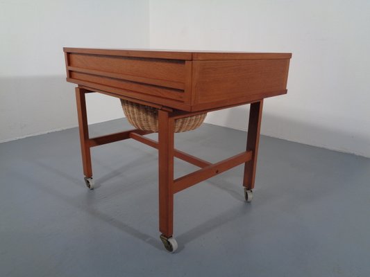 Danish Teak Serving Cart, 1960s-RDW-692794