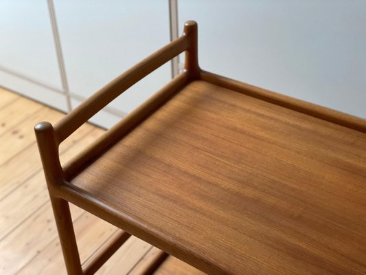 Danish Teak Serving Trolley by Johannes Andersen for CFC Silkeborg-WSA-1257830