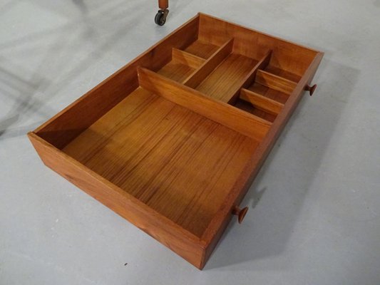 Danish Teak Sewing Cart, 1960s-RDW-623084