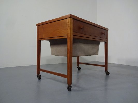 Danish Teak Sewing Cart, 1960s-RDW-623084