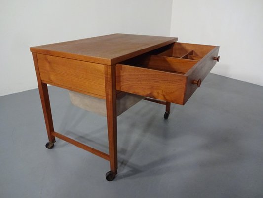 Danish Teak Sewing Cart, 1960s-RDW-623084