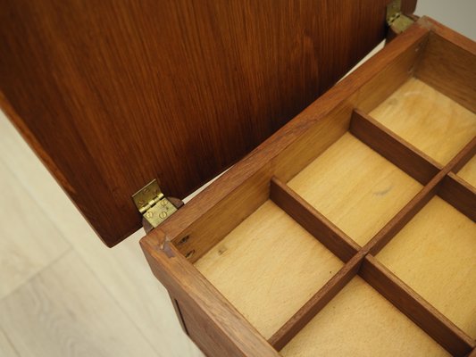 Danish Teak Sewing Table, 1960s-VND-2013642