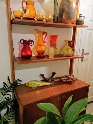 Danish Teak Shelf Unit, 1960s-FSD-1361877