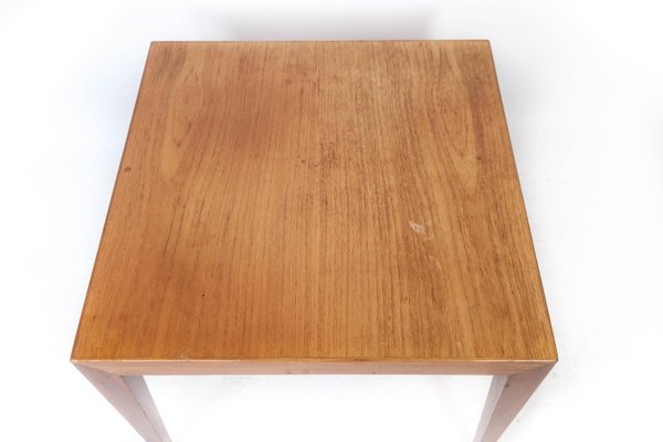 Danish Teak Side Table from Haslev Furniture, 1960s-UY-999243