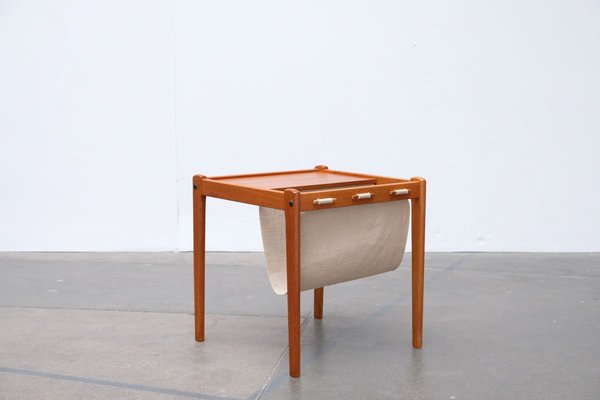 Danish Teak Side Table from Spøttrup, 1960s-ICF-774467