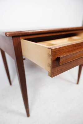 Danish Teak Side Table with Extensions from Silkeborg, 1960s-UY-1000688