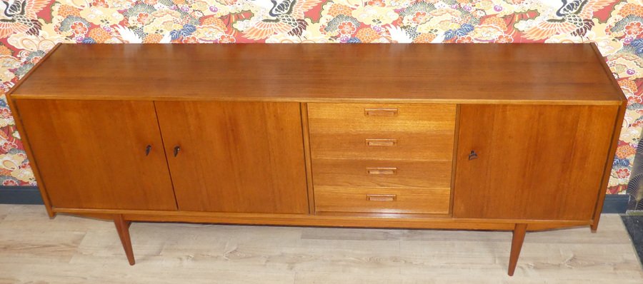 Danish Teak Sideboard, 1960s-AFE-1100375