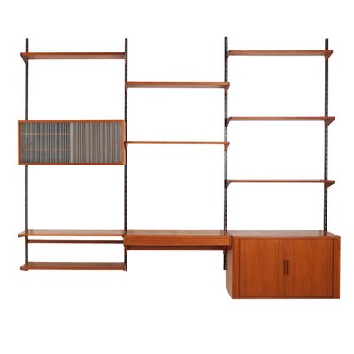 Danish Teak System Bookcase, 1960s-VND-1700998