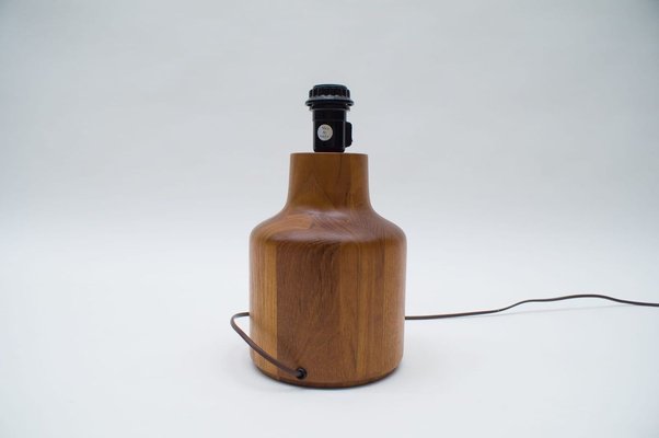 Danish Teak Table Lamp, 1960s-KQB-729486