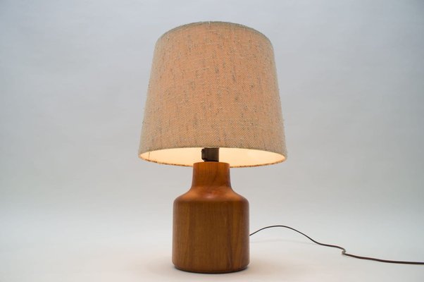 Danish Teak Table Lamp, 1960s-KQB-729486