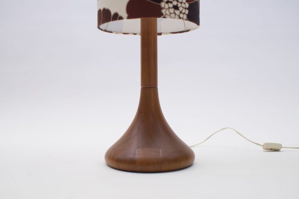 Danish Teak Table Lamp from Dyrlund, 1960s-KQB-554919