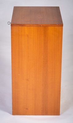 Danish Teak Tambour-Door Filing Cabinet, 1960s-ZGQ-1734455