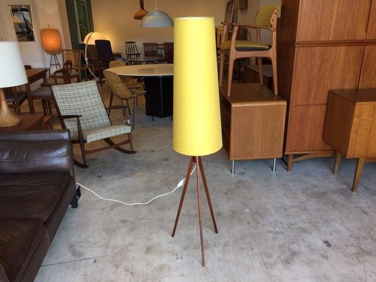 Danish Teak Tripod Floor Lamp, 1960s-WSA-831359