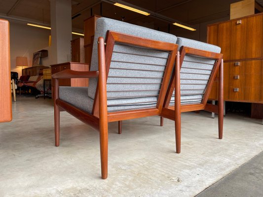 Danish Teak Two-Seater Sofa by Arne Vodder for Glostrup Mobler, 1960s-WSA-933621